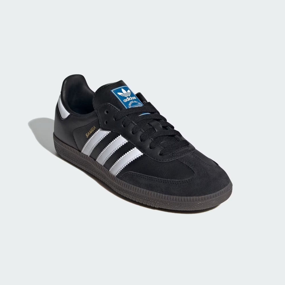 Adidas Women's Samba OG Shoes Sneakers 8 Black White Gum IG9031